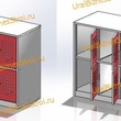  Шкаф сумочный разборный 915х500х970 (ШхГхВ) 6-ячеечный (стол-тумба) S-0,5мм - uralbiznesstroi.ru – Уфа