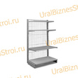 Торговый пристенный стеллаж сеткой 1950*400*1200 4 полки - uralbiznesstroi.ru – Уфа