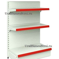 Торговый пристенный стеллаж 1450*400*900 3 полки - uralbiznesstroi.ru – Уфа