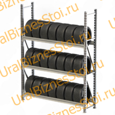 Стеллаж для колес, шин и дисков 2040x2000x400 мм - uralbiznesstroi.ru – Уфа