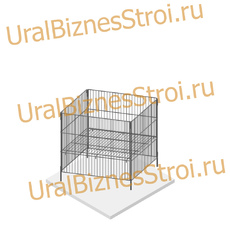 Корзина для распродаж усиленная, с регулируемым донышком 750х750х800 - uralbiznesstroi.ru – Уфа