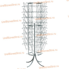 Стойка для газет 4-х сторонняя, 32 ячейки, формат А3 - uralbiznesstroi.ru – Уфа