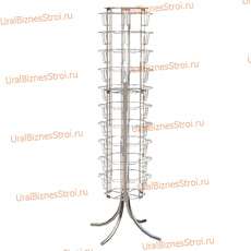 Стойка для открыток 6-ти сторонняя, 60 ячеек, формат А5 - uralbiznesstroi.ru – Уфа