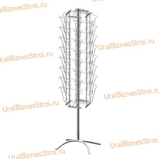 Стойка для прайс-листов 4-х сторонняя, 32 ячейки, формат А4 - uralbiznesstroi.ru – Уфа