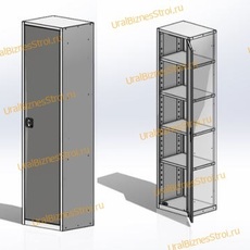 Шкаф архивный 1850*425*400 1-дверный - uralbiznesstroi.ru – Уфа