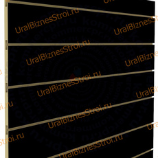 Экономпанель 1200*2400 черная (вертикально) - uralbiznesstroi.ru – Уфа
