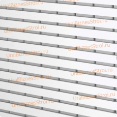 Экономпанель КРОССПАНЕЛЬ 1200*1200 ламинир. белая, 10мм (вертикально) - uralbiznesstroi.ru – Уфа