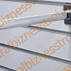 F 113 Кронштейн горизонтальный, 300 мм, хром - uralbiznesstroi.ru – Уфа