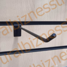 F 292 Крючок 200 мм чёрный (4мм) - uralbiznesstroi.ru – Уфа