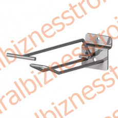 F326-250 Еврокрючок с ценник-лем,250мм,хром - uralbiznesstroi.ru – Уфа