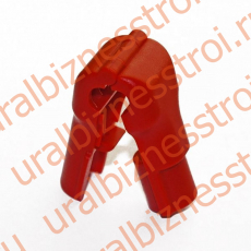 SO56-6 Противокражный замок пластиковый на крючок d=5мм,красный - uralbiznesstroi.ru – Уфа