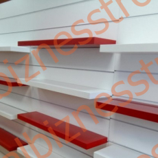 Полка ЛДСП/600*200/(красная) - uralbiznesstroi.ru – Уфа