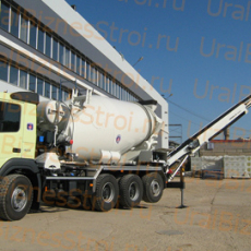 Аренда миксера с  транспортерной лентой подачи - uralbiznesstroi.ru – Уфа
