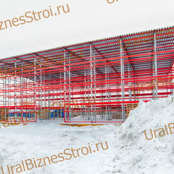 Строительство самонесущего склада 15000*25000*9000мм 4 ярусов - uralbiznesstroi.ru – Уфа