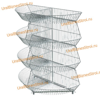 Горка из корзин полукруглая (КОШ) 3+1 облегченная - uralbiznesstroi.ru – Уфа