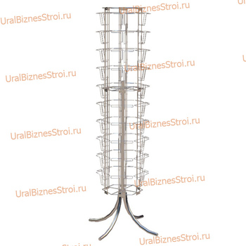 Стойка для открыток 6-ти сторонняя, 60 ячеек, формат А5 - uralbiznesstroi.ru – Уфа