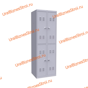 Шкаф гардеробный 4 секционный 4 двери 1850*500*600 S-0,5мм - uralbiznesstroi.ru – Уфа