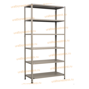 Архивный стеллаж 2000*400*1000 6 полок (Усиленный) - uralbiznesstroi.ru – Уфа