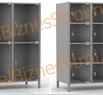  Шкаф сумочный разборный 900х500х1850 (ШхГхВ)  12-ячеечный S-0,5 мм - uralbiznesstroi.ru – Уфа