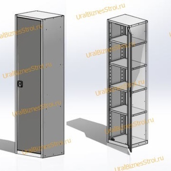 Шкаф архивный 1850*500*500 1-дверный - uralbiznesstroi.ru – Уфа