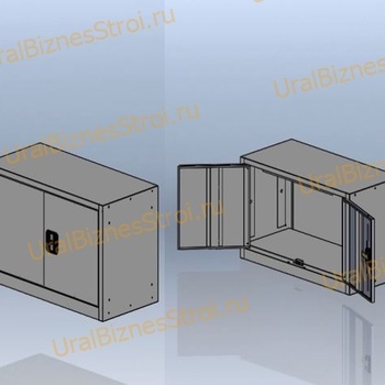Антресоль для шкафа архивного 460*1000*500 2-дверный - uralbiznesstroi.ru – Уфа