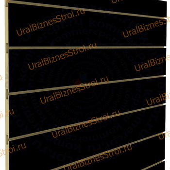 Экономпанель 1200*2400 черная (вертикально) - uralbiznesstroi.ru – Уфа