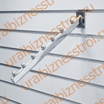 F 111/10b Кронштейн наклонный, с 10-ю шариками, 400 мм, - uralbiznesstroi.ru – Уфа