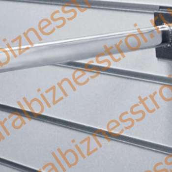 F 113 Кронштейн горизонтальный, 300 мм, хром - uralbiznesstroi.ru – Уфа