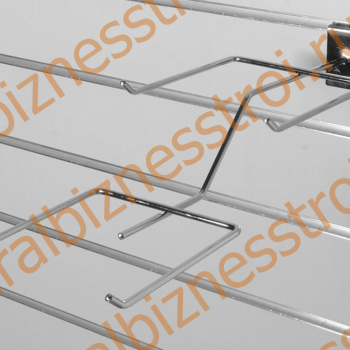 F 116 Вешалка для поясов и галстуков,300 мм, хром - uralbiznesstroi.ru – Уфа