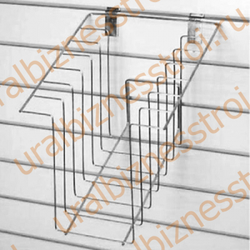 F 120/8 Держатель для рубашек 28,8*42,6*23,6 хром - uralbiznesstroi.ru – Уфа