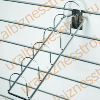 F 122 Вешало для сумок, хром - uralbiznesstroi.ru – Уфа