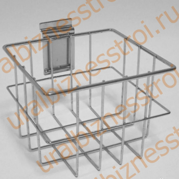 F 198 Корзина маленькая 390*300*125 хром - uralbiznesstroi.ru – Уфа