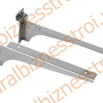 F 226 Кронштейн для полки усилен.300 мм хром, пар - uralbiznesstroi.ru – Уфа