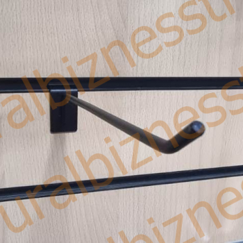 F 290 Крючок 100 мм чёрный (4мм) - uralbiznesstroi.ru – Уфа