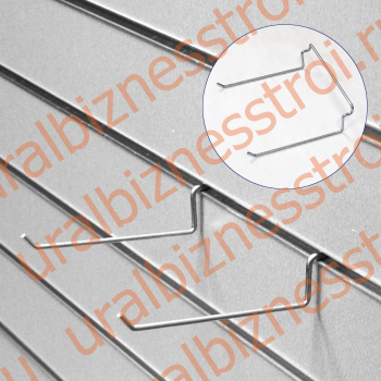 ЕК391 Крючок парный, цинк  - uralbiznesstroi.ru – Уфа