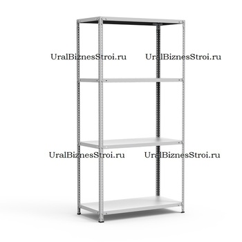 Архивный стеллаж 2500*500*1000 4 полки - uralbiznesstroi.ru – Уфа